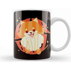 Baskı Dükkanı Pomeranian Owner Fur Ball Dog Lover Puppy Fans Paw Pet Porselen 330 ml Beyaz Kupa Bardak