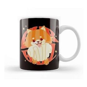 Baskı Dükkanı Pomeranian Owner Fur Ball Dog Lover Puppy Fans Paw Pet Porselen 330 ml Beyaz Kupa Bardak