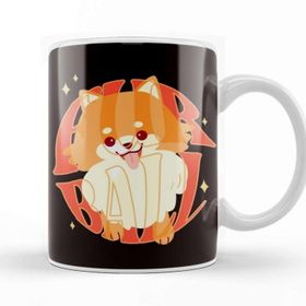 Baskı Dükkanı Pomeranian Owner Fur Ball Dog Lover Puppy Fans Paw Pet Porselen 330 ml Beyaz Kupa Bardak
