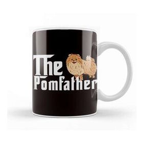 Baskı Dükkanı Pomfather Pomeranian Pom Pommy German Spitz Poland Toy Dog Porselen 330 ml Beyaz Kupa Bardak