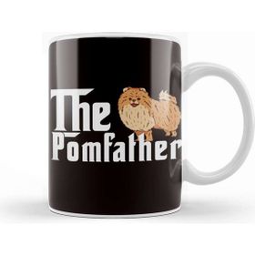 Baskı Dükkanı Pomfather Pomeranian Pom Pommy German Spitz Poland Toy Dog Porselen 330 ml Beyaz Kupa Bardak