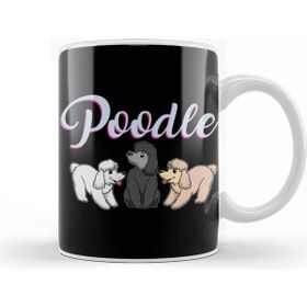 Baskı Dükkanı Poodle Gift Poodle Lover Gift Product Porselen 330 ml Beyaz Kupa Bardak