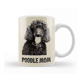 Baskı Dükkanı Poodle Mom 08 Kupa