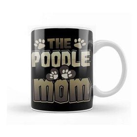Baskı Dükkanı Poodle Mom Dog Lover Poodle Lover Kupa