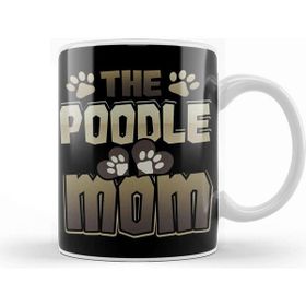 Baskı Dükkanı Poodle Mom Dog Lover Poodle Lover Kupa