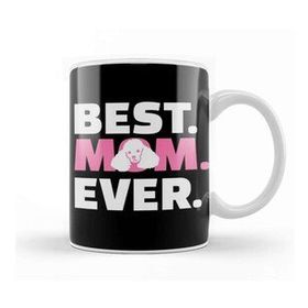 Baskı Dükkanı Poodle Mom Dog Mama 01 Kupa