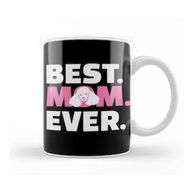 Baskı Dükkanı Poodle Mom Dog Mama 01 Kupa