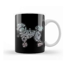 Baskı Dükkanı Poodle Mom Dog Mama 01 Kupa