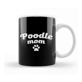 Baskı Dükkanı Poodle Mom Dog Mama 01 Kupa