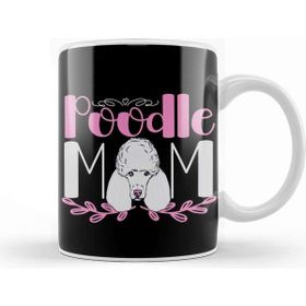 Baskı Dükkanı Poodle Mom Dog Mama Kupa