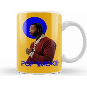 Baskı Dükkanı Pop Smoke Art Gift Kupa Bardak