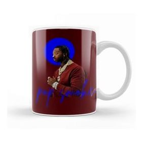 Baskı Dükkanı Pop Smoke Art Gift Kupa Bardak