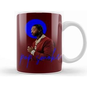 Baskı Dükkanı Pop Smoke Art Gift Kupa