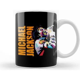 Baskı Dükkanı Popartstyle Michael Jackson King Of Pop In Pop Art Kupa
