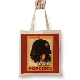 Baskı Dükkanı Popcorn Bez Çanta