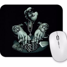 Baskı Dükkanı Popeye Jogador Dj Temel Reis Mouse Pad