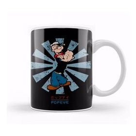 Baskı Dükkanı Popeye Retro Japanese Kupa