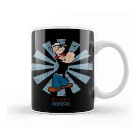 Baskı Dükkanı Popeye Retro Japanese Kupa