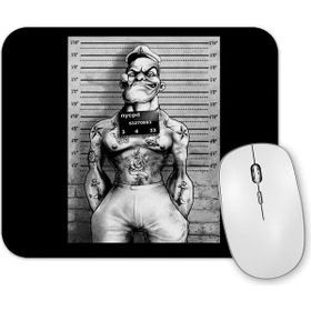 Baskı Dükkanı Popeye Temel Reis Mouse Pad