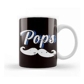 Baskı Dükkanı Pops Poppa Papa Father Dad Daddy Husband Stepdad Grandpa Kupa