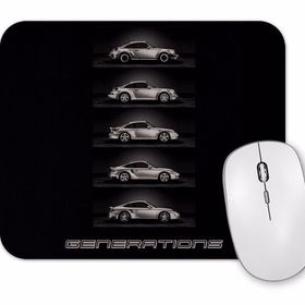 Baskı Dükkanı Porsche Generations Mouse Pad