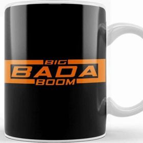 Baskı Dükkanı Porselen Beyaz Big Bada Boom Fifth Element Kupa Bardak