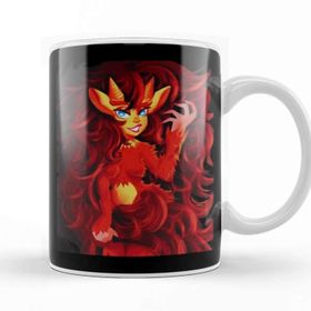 Baskı Dükkanı Porselen Beyaz Big Mouth Connie Kupa Bardak