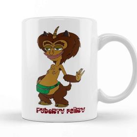 Baskı Dükkanı Porselen Beyaz Big Mouth Tyler Kupa Bardak