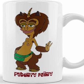 Baskı Dükkanı Porselen Beyaz Big Mouth Tyler Kupa Bardak