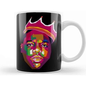 Baskı Dükkanı Porselen Beyaz Big Poppa The Notorious Big Kupa Bardak
