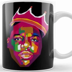 Baskı Dükkanı Porselen Beyaz Big Poppa The Notorious Big Kupa Bardak