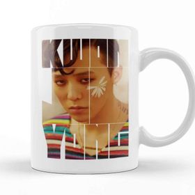 Baskı Dükkanı Porselen Beyaz Bigbang Gdragon Typography Kupa Bardak