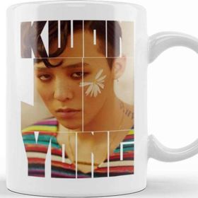 Baskı Dükkanı Porselen Beyaz Bigbang Gdragon Typography Kupa Bardak