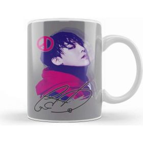 Baskı Dükkanı Porselen Beyaz Bigbang Gdragon White Kupa Bardak