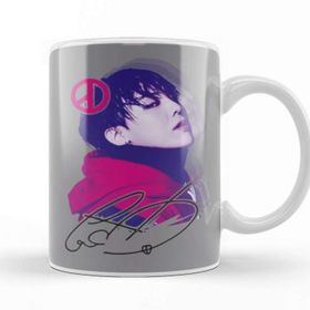 Baskı Dükkanı Porselen Beyaz Bigbang Gdragon White Kupa Bardak