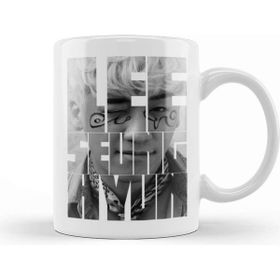 Baskı Dükkanı Porselen Beyaz Bigbang Seungri Typography Kupa Bardak
