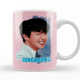 Baskı Dükkanı Porselen Beyaz Bts Army Bts Jungkooks Hand 01 Kupa Bardak