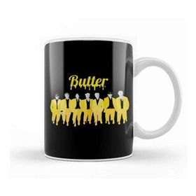 Baskı Dükkanı Porselen Beyaz Bts Butter 02 Kupa Bardak
