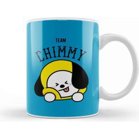 Baskı Dükkanı Porselen Beyaz Bts Chimmy Kupa Bardak