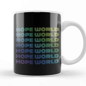 Baskı Dükkanı Porselen Beyaz Bts Dynamite Bts Army Hope World Ripetitive Words Rainbow Kpop Kupa Bardak