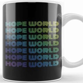 Baskı Dükkanı Porselen Beyaz Bts Dynamite Bts Army Hope World Ripetitive Words Rainbow Kpop Kupa Bardak