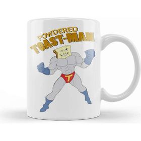 Baskı Dükkanı Powdered Toast Man - Ren And Stimpy Kupa