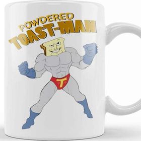 Baskı Dükkanı Powdered Toast Man - Ren And Stimpy Kupa