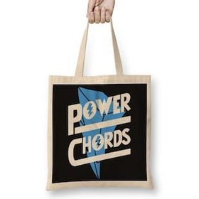 Baskı Dükkanı Power Chords Bez Çanta