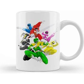 Baskı Dükkanı Power Rangers - Classic Team Kupa