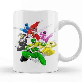 Baskı Dükkanı Power Rangers - Classic Team Kupa