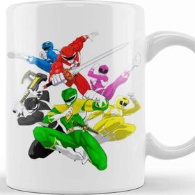 Baskı Dükkanı Power Rangers - Classic Team Kupa