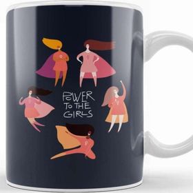 Baskı Dükkanı Power To The Girls Hero Capes Kupa