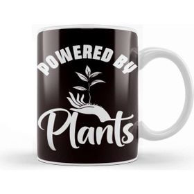Baskı Dükkanı Powered By Plants Vegan Gardener Gardening Nature Planting Kupa