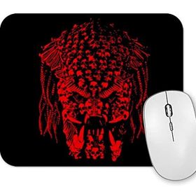 Baskı Dükkanı Predator Head Made of Skulls Mouse Pad